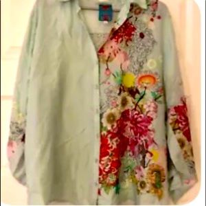 COPY - Johnny Was silky blouse